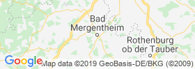 Bad Mergentheim map